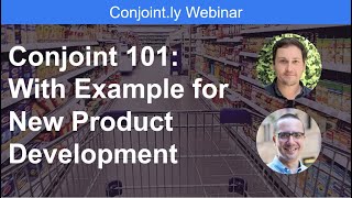 Conjoint Analysis 101 with example for New Product Development September 2021 [upl. by Gnuhp879]