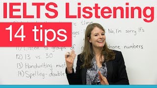 IELTS Listening  Top 14 tips [upl. by Beatty]