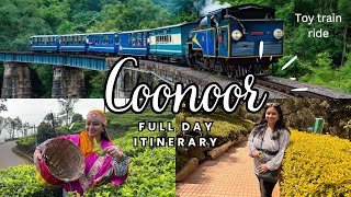 Places to visit in Coonoor Ooty Full day Itinerary  ootytoytrain coonoor placestovisit ooty [upl. by Cormac]