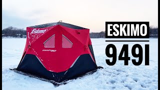 Eskimo FatFish 949i Review amp How To Set Up Quick [upl. by Elylrac]