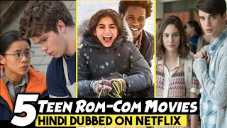 Top 5 Teen Romantic Comedy Movies in Hindi Dubbed  Best Romance Drama Movies  MoviesVerse [upl. by Basilius809]