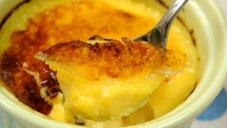 How to make Crème brulée クリームブリュレの作り方 [upl. by Sirmons]