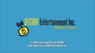 AgogoScrawl StudiosDecode EntertainmentYTV 2008 [upl. by Oiratnom]