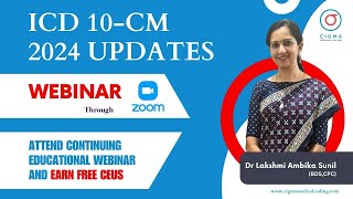 ICD 10 CM 2024 Coding Changes  Webinar [upl. by Krell917]