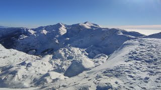 Skijalište Vogel najduža staza u Sloveniji 10km u komadu staze ŠijaZadnji Vogel  Žagarjev graben [upl. by Kirtley675]