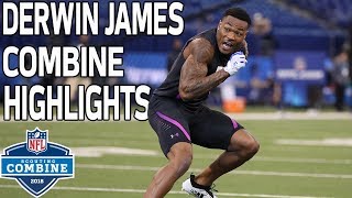 Derwin James Puts Up Solid Numbers During Workout  NFL Combine Highlights [upl. by Aiseneg]