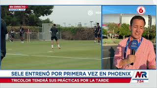 Selección nacional realizó su primera práctica en Phoenix [upl. by Illek308]