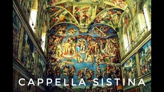 Cappella Sistina  La volta e il Giudizio Universale iorestoacasa [upl. by Amor]