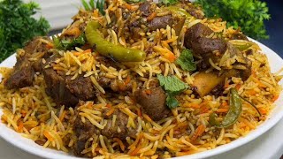 Easy And Best Mutton Biryani Recipe  Mutton Biryani ❤️  1 Kg Mutton Biryani  Eid Special Biryani [upl. by Llenehs100]