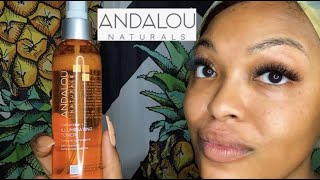 Andalou Naturals Review  Toner  Brightening Hyperpigmentation Clear Skin [upl. by Bohun]