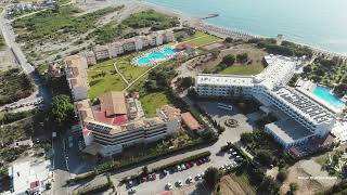 Rhodos Hotel Myrina Beach 4kGreeceDrone062023 [upl. by Sparky]