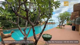 EP130 New Renovate Beachfront Condominium for sale in Hua Hin Center [upl. by Rotsen]