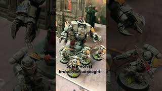 Space wolves Brutalis dreadnought warhammer [upl. by Snej]