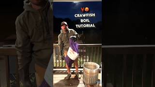 ⚡️FASTEST CRAWFISH BOIL TUTORIAL ON THE INTERNET crawfish recipe food louisiana [upl. by Inga906]