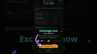 Binance Moonbix UFO Update  How to Redeem UFO  Points to UFOs [upl. by Ynnek806]