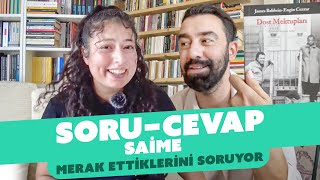 SORU  CEVAP  Saime Yalnızca Kendi Merak Ettiklerini Soruyor  O Mu Bu Mu  Yazlık Tavsiyeler [upl. by Bertero]