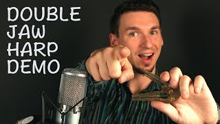 The Double Jaw Harp Demonstration Jews Harp  Matt Tastic  see how to play video [upl. by Tomasz]