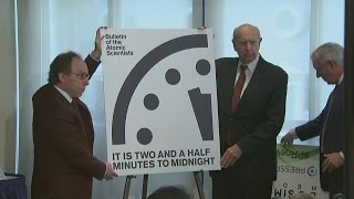 Apocalypse looms as Doomsday clock moves forward [upl. by Atoiyanap933]