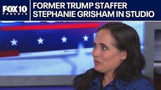 Stephanie Grisham former White House Press Secretary on upcoming election [upl. by Christiana]