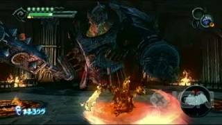 Darksiders Xbox 360 GuideWalkthrough  Walkthrough The Straga Boss Fight [upl. by Bouchier]