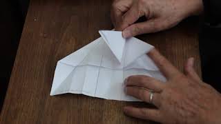 MiG21 Paper Airplane Folding Demo [upl. by Quintie]