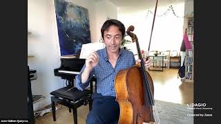 JeanGuihen Queyras Bach Cello Suites  Suite 1 Courante [upl. by Eduardo244]