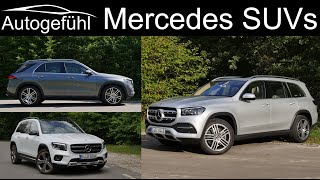 Mercedes GLA vs GLB vs GLC vs GLE vs GLS comparison review [upl. by Llain]