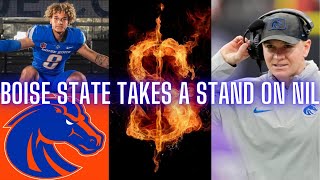 Boise State Football Takes A Stand On NIL [upl. by Pascale]