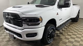 SOLD Walk Around 2024 RAM 3500 Meg Cab Laramie Night Edition with the HO 67L Cummins [upl. by Hardan64]