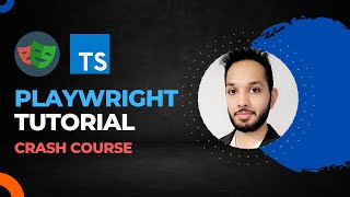 Playwright Tutorial Crash Course using Typescript  Learn Playwright Testing [upl. by Batruk]