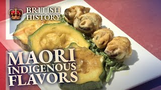 Maori Green Lip Mussels  Cooking For The Crown  British History [upl. by Sualokin472]