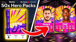 50x MAX 88 HERO PACKS 😲 FC 25 Ultimate Team [upl. by Anialed]