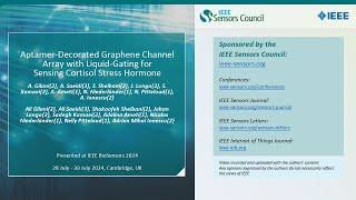 AptamerDecorated Graphene Channel Array with LiquidGating for Sensing Cortisol Stress Hormone [upl. by Sucramd]