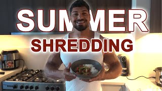 Full day eating to get shredded AndreiDeiu [upl. by Annovaj852]