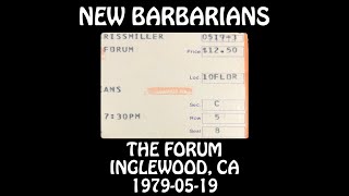 New Barbarians  19790519  Inglewood CA  The Forum Audio [upl. by Rech]