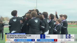 East Rochester takes down ByronBergenElba to win Class C1 finals [upl. by Cogan7]