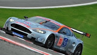 Aston Martin DBR9 V12 Screaming Sound on Spa [upl. by Irovi]