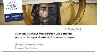 Montagsakademie am 14102024 – JunProf Dr Cornelia Dockter [upl. by Assirac]