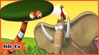 Gazoon Camouflage  Funny Animals Cartoons by HooplaKidz TV [upl. by Ricca974]