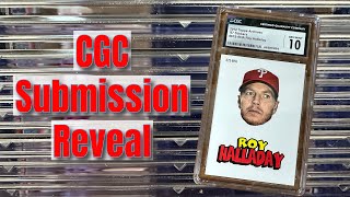 25 Card CGC Sports Card amp Pocket Schedule Grading Submission Reveal [upl. by Innor]