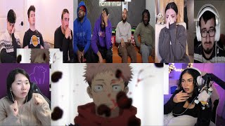 JUJUTSU KAISEN EPISODE 2X18 REACTION MASHUP [upl. by Aizirk]