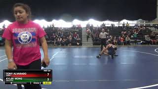 Big Grade 7 And 8 120 Kyler Wong Wayzata Vs Tony Alvarado DAWC [upl. by Sherr]