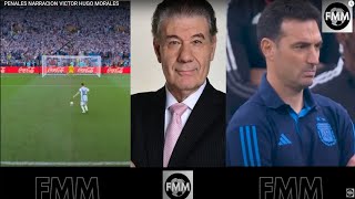 La EMOTIVA y POETICA narracion de Victor Hugo Morales en los penales Argentina Francia QATAR 2022 [upl. by Nozicka]