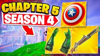 Fortnite MARVEL Season is INSANE Season 4 [upl. by Neddra]