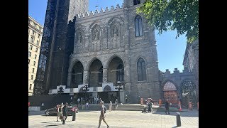 la Basilique NotreDame du VieuxMontréal [upl. by Nilrak]