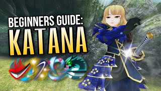 Toram Online  BEGINNERS GUIDE TO KATANA  Updated Stat Skill Equipment amp Tips [upl. by Sualocin781]