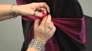 Sash Tying Tutorial  Organza Bow amp Alternatives by LinenTablecloth [upl. by Odravde]