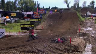 Bobryshev Crash  MXGP Race 1  MXGP of Lombardia 2020 Motocross [upl. by Nnadroj]