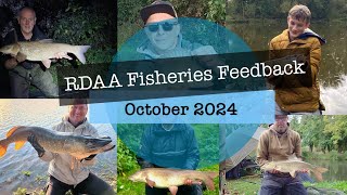 October 2024  RDAA Fisheries Feedback [upl. by Yrac]