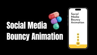 Animated social media button in Figma full tutorial [upl. by Adnarb]